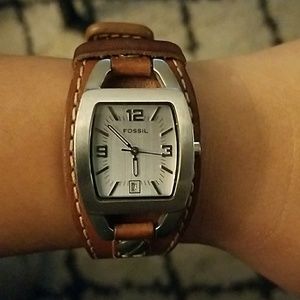 Fossil Brown Leather Watch